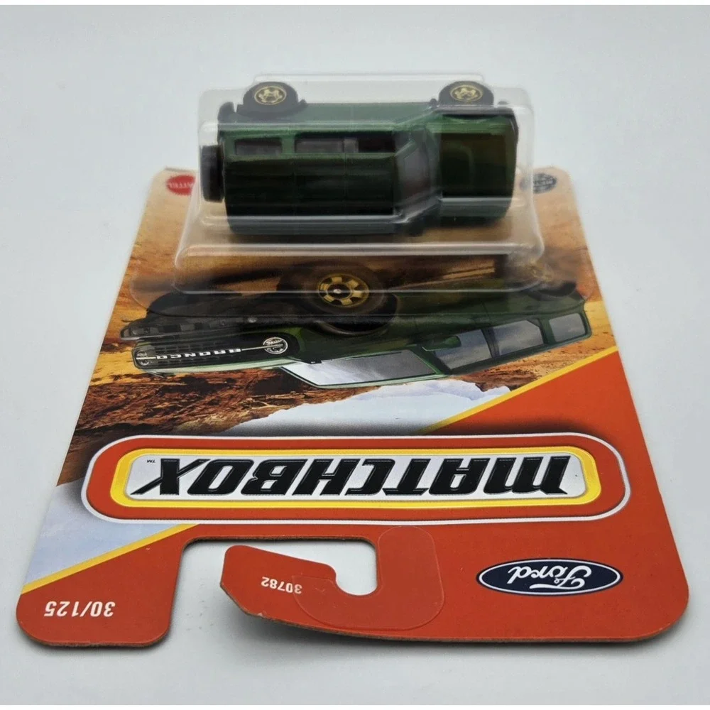 Matchbox 2025 Ford Bronco 30/125 Green Diecast SUV Off Road Vehicle New‎